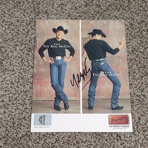 Neal Mccoy Signed Photo